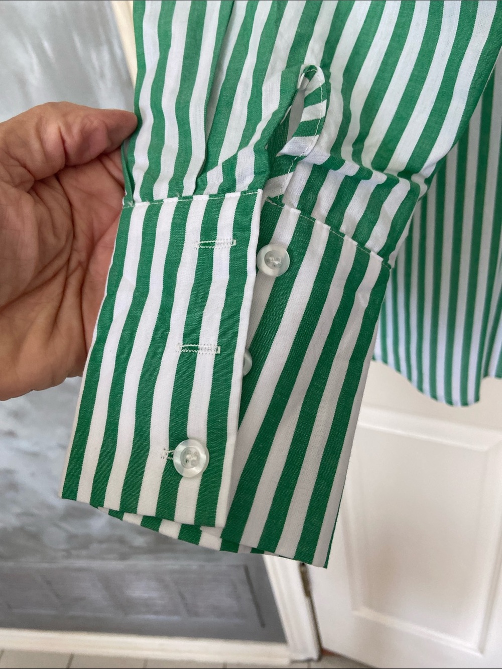 Lioness Revolve Cotton Striped Blouse - Picture 4 of 8